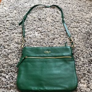 Kate Spade Leather Green Crossbody